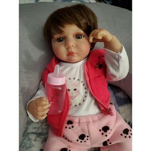Reborn Baby Dolls, Soft Weighted  Christmas Or Birthday Gift Toys 18 Inch